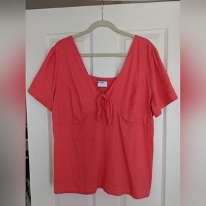Old Navy Top, Salmon, Size XL, NWOT